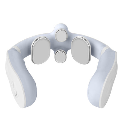 Intelligent Back Neck Massage Wireless Smart Sholder Cervical Massager Heating Relief  Pain Muscle Punch Beating Health