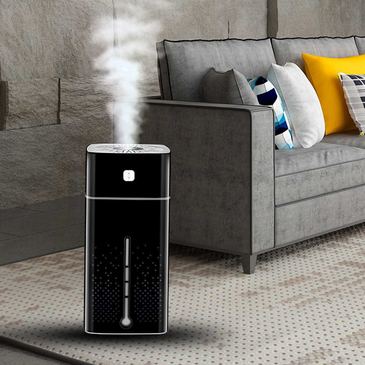 Air Purifier Humidifier for Bedroom, Living Room, Office and Children's Room, Nebuliser for Better Indoor