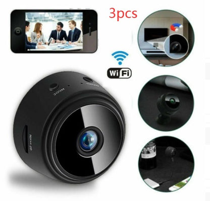 A9 WiFi Mini Camera Wireless Video Recorder Security Protection Camera Smart Home Monitoring Camera For Infants And Pets Magnetic Suction HD Smart Infrared Night Vision Home