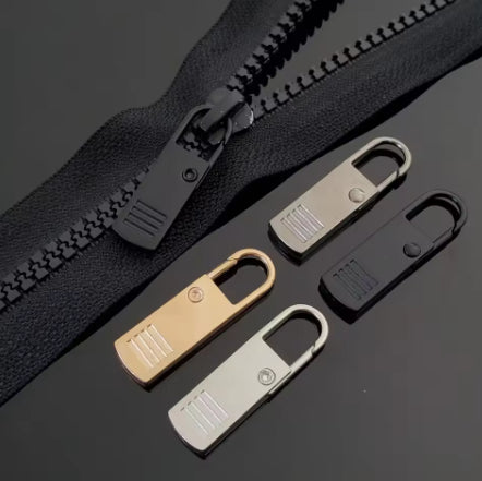 Zipper Pull Tab Replacement Luggage Backpack Zippers Extender Metal Ta