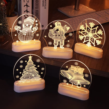 3D LED Christmas Light Set