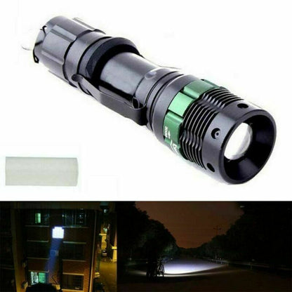 Super-Bright 90000LM LED Searchlight Handheld Spotlight Flashlight Rechargeable