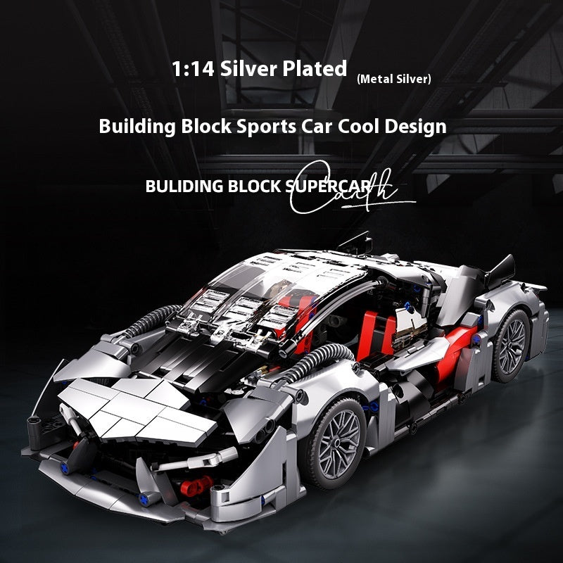Building Blocks Remote Control Racing Model Assembled Toys, Perfect Choice for Home Decoration and Gifts, Christmas