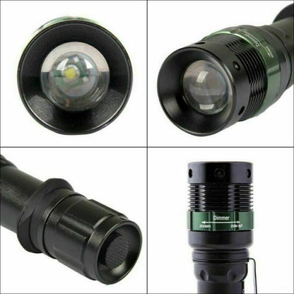 Super-Bright 90000LM LED Searchlight Handheld Spotlight Flashlight Rechargeable