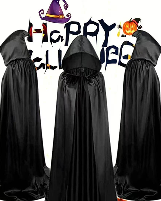 Black Hooded Cloak – Halloween