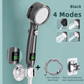 High Pressure Handheld Bathroom Shower Head Water Saving Showerhead Pressurized Adjustable Spray LED Digital Temperature Display
