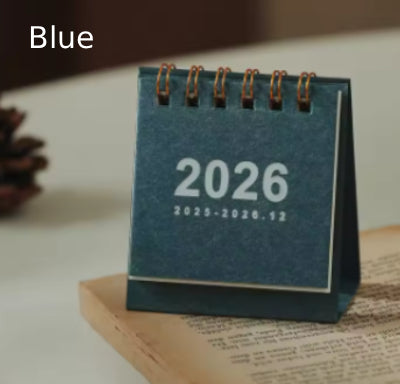 Mini 2026 Calendar Office School Supplies Calendar Desk Calendar monthly Planner Desk Accessories Decor Record Office Stationery