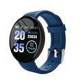 New D18 Smart Watch Heart Rate Monitor Men's Women's Smartwatch Round Fitness Digital Watches for Men Women Band Bracelet