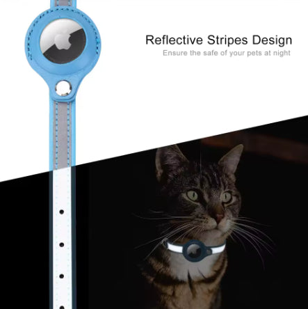 AirTag Small Pet Dog Cat Friendly Collar