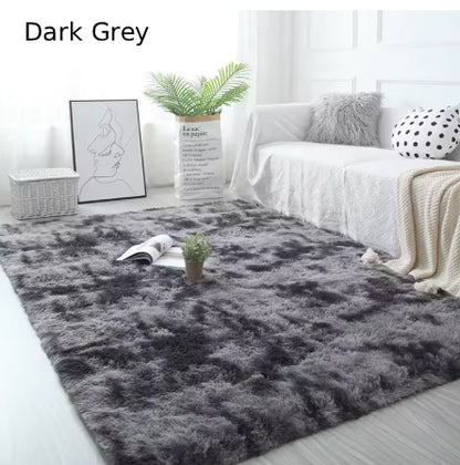 White Fluffy Hall Carpet Modern Living Room Bedroom Home Decor Large Mats Thickened Non-Slip Girl Children's Room Pink Furry Rug