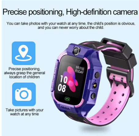 New Kids Smartwatch GPS Location Tracker SOS 2G Sim Call Child Smart Watch Camera IP67 Waterproof Watch Gift For IOS Android New