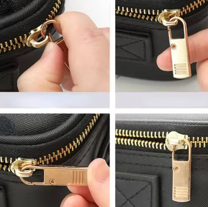 Zipper Pull Tab Replacement Luggage Backpack Zippers Extender Metal Ta