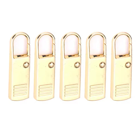 Zipper Pull Tab Replacement Luggage Backpack Zippers Extender Metal Ta