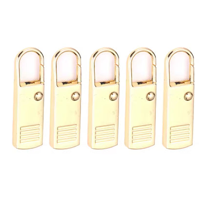 Zipper Pull Tab Replacement Luggage Backpack Zippers Extender Metal Ta