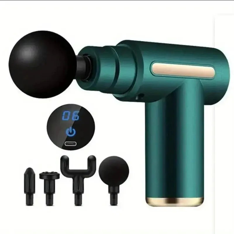 Mini Muscle Massage Gun Protable Body Massager Deep Handheld Percussion Massager For Body Back And Neck Leg Relax