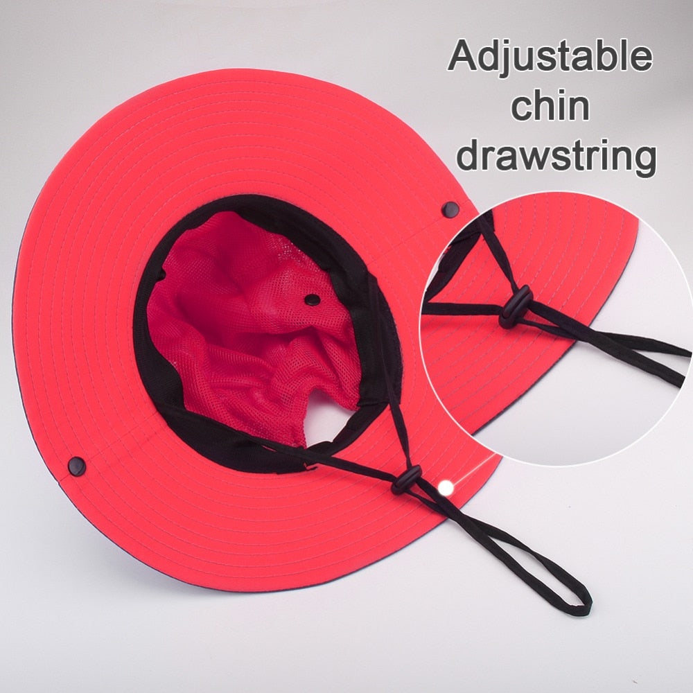 Women Wide Brim UV Protection Sun Hat Summer Men's And Women's Outdoor Sports Hats