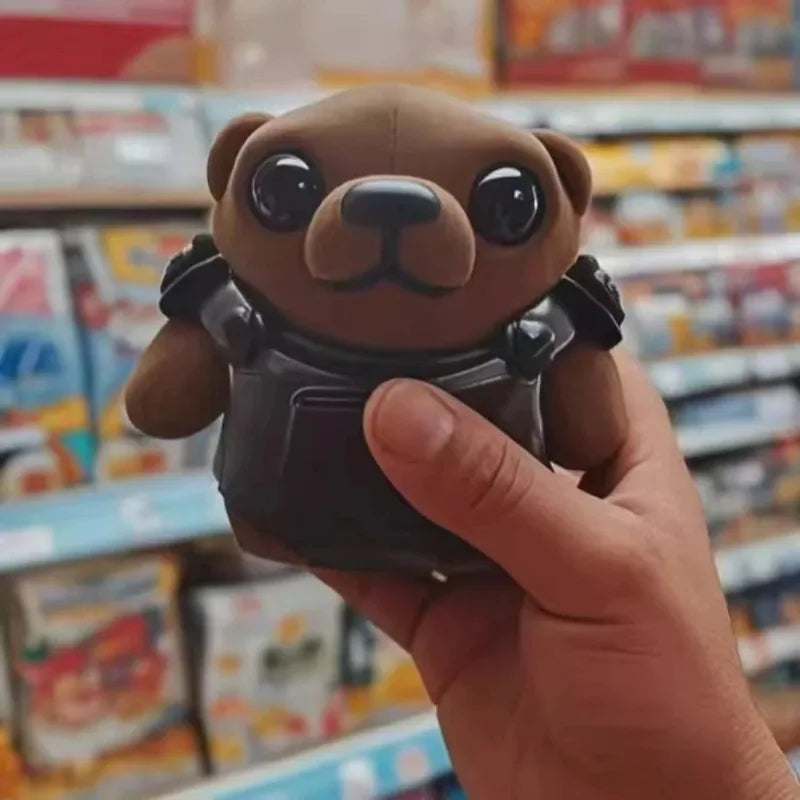 Valorant Game Doll Tactical Bear Squeeze Toy Flex Decompression Relaxation Model Action Stress Relax Children Toys Holiday Gifts