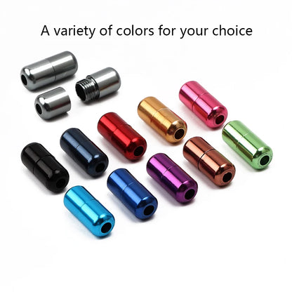 No tie Shoelaces Capsule Lock Elastic Laces Sneakers Semicircle Shoelace Rubber Band for Shoes Kids Adult Quick Sport Shoestring