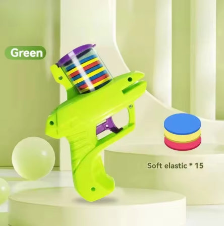 1pc Foam Disc Launcher Flying Disc Handheld Shooter Indoor Shooting Game Outdoor Backyard Toy For Boys And Girls Birthday Gift