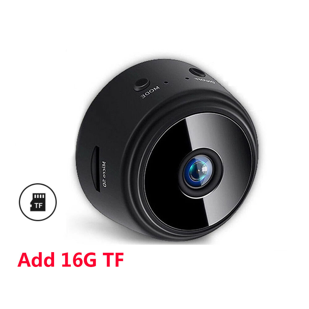 A9 WiFi Mini Camera Wireless Video Recorder Security Protection Camera Smart Home Monitoring Camera For Infants And Pets Magnetic Suction HD Smart Infrared Night Vision Home