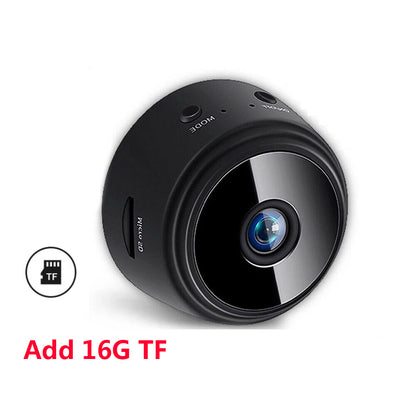 A9 WiFi Mini Camera Wireless Video Recorder Security Protection Camera Smart Home Monitoring Camera For Infants And Pets Magnetic Suction HD Smart Infrared Night Vision Home