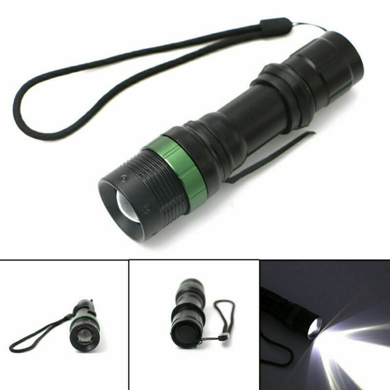 Super-Bright 90000LM LED Searchlight Handheld Spotlight Flashlight Rechargeable