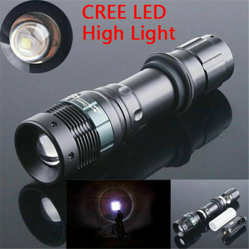 Super-Bright 90000LM LED Searchlight Handheld Spotlight Flashlight Rechargeable