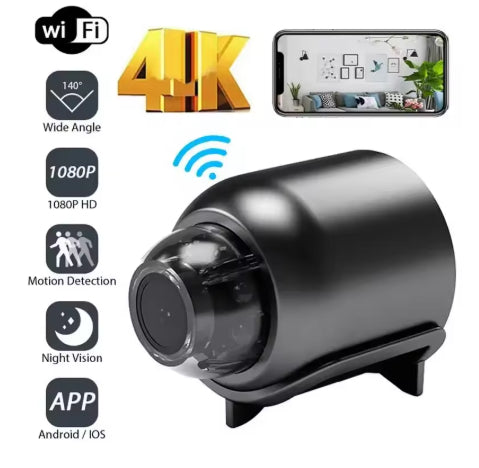 New X5 Mini Camera 1080P Clear Night Vision Lightweight Portable Premium Cams Motion Detection Wireless Surveillance Camera