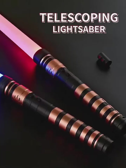 REikirc 75cm RGB  Lightsaber 2 in 1 7 colors Light Saber for 3+ Kids Laser Sword Toy Party Glow Swords